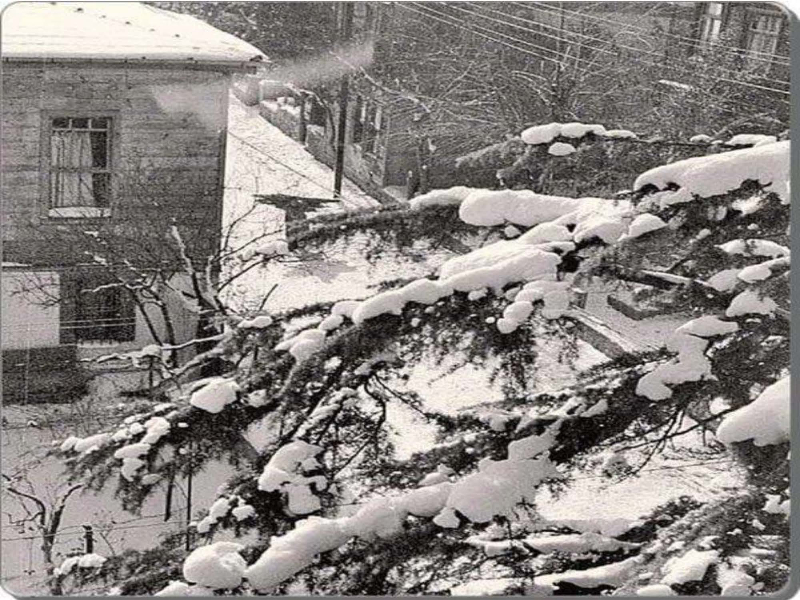 1954 - İstanbul'da yaşanan büyük kış mevsimi 60